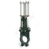 Задвижка шиберная односторонняя чугун VG4400-03MM Ду 450 Ру7 межфл с пневмоприводом 2/стороннего действия уплотнение: металл Tecofi VG4400-03MM0450 — 1