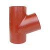 Тройник чугун SML Ду 200х200х45гр б/растр SGACX, миниатюра — 2