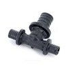 Тройник для PE-X труб аксиальный PPSU Дн 20х16х16 переходной RAUTITAN PX Rehau 11600811001, миниатюра — 2