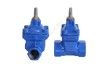Задвижка ответвительная чугун 1030W обрезиненный клин Ду 25 Ру16 Тмакс=80C ВР под Т-ключ Benarmo — 3