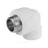Угольник PP-R комбинированный белый Дн 20х1/2" НР PRO VALFEX 10126020-PRO, миниатюра — 0