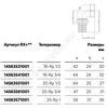 Угольник для PE-X труб аксиальный бронза Дн 20х1/2" ВР RAUTITAN RX+ Rehau 14563551001 (13660961001), миниатюра — 2