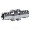Муфта для PE-X труб аксиальная латунь хром Дн 25 THERM S Рехау 12591873002, миниатюра — 0