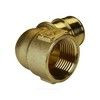 Угольник для PE-X труб радиальный латунь Дн 16х3/4" ВР РОС