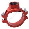 Отвод (седелка) резьбовой грувлок ковкий чугун XGQT15S Ду80х15 (Дн89х1/2") Ру25 JIANZHI — 2