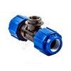Тройник компрессионный ПЭ Дн 50х3/4"х50 ВР Ру16 ТПК-АКВА 52503450, миниатюра — 8