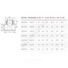 Тройник PP-R комбинированный белый Дн 25х1/2" ВР VALFEX 10127125