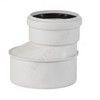 Переход PP-MD эксцентрический бесшумный светло-серый Skolan Safe SKR Дн 160х110 (DN160х110) б/нап в/к Ostendorf 337710
