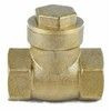 Клапан обратный латунь поворотный 3003 Ду 25 Ру40 Тмакс=100 оС ВР 1" заслонка латунь Aquasfera 3003-03 — 4