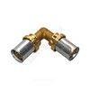 Угольник для МП/PE-X труб латунь пресс Дн 16х90гр RM122 Giacomini RM122Y003 — 4
