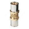 Муфта для МП/PE-X труб латунь пресс Дн 40 RM102 Giacomini RM102Y014