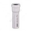 Труба PP-MD с раструбом бесшумная светло-серая Skolan Safe SKEM Дн 58х4,0 (DN50) б/нап L=1,0м в/к Ostendorf 332040