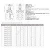 Задвижка клиновая сталь газ 30с41нж Ду 300 Ру16 фл МЗТА, миниатюра — 3