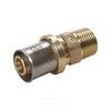 Муфта для МП/PE-X труб латунь пресс Дн 50х1 1/2" НР RM107 Giacomini RM107Y077