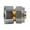 Муфта МП латунь никель обжим Дн 16х3/4" ВР ГОСТ 32415-2013 7002 Aquasfera 7002-02, миниатюра — 1