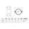 Хомут сталь SML Kombi Kralle Ду 150 усиливающий Strongman RUS — 5