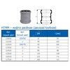 Муфта PP-H двухраструбная серая HT HTMM Дн 125 б/нап в/к Ostendorf 116510 — 3