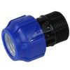 Муфта компрессионная ПЭ Дн 50х1 1/4" НР Ру16 VALFEX 121001150114, миниатюра — 0
