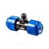 Тройник компрессионный ПЭ Дн 50х1 1/4"х50 НР Ру16 ТПК-АКВА 51511450