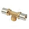 Тройник для МП/PE-X труб латунь пресс Дн 20х1/2"х20 НР RM153 Giacomini RM153Y037 — 1