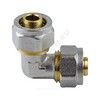 Угольник МП латунь никель обжим Дн 20х90гр ГОСТ 32415-2013 7005 Aquasfera 7005-02