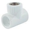 Тройник PP-R комбинированный белый Дн 25х1/2" ВР RTP (РосТурПласт) 10745