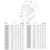 Тройник PP-H переходной бесшумный белый RAUPIANO PLUS Дн 110х50х87гр б/нап в/к Rehau 11213241002 — 4