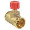 Клапан запорный ручной латунь CDT Ду 50 G2 1/4" A Ру16 НР Kvs=16м3/ч без ниппелей Danfoss 003Z7702 — 3