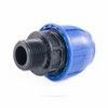Муфта компрессионная ПЭ Дн 63х1 1/2" НР Ру16 RTP (РосТурПласт) 19040, миниатюра — 2