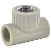 Тройник PP-R комбинированный серый Дн 25х1/2" ВР VALFEX 10127125Г — 1