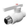 Кран шаровой PP-R белый Дн 20х1/2" НР VALFEX 10144220