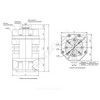 Электропривод четвертьоборотный ГЗ-ОФ-80/21К F07 14х14 квадрат 380В ГЗ Электропривод — 6