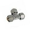 Тройник для МП/PE-X труб латунь обжим Дн 16 R564AM Giacomini R564MX048