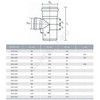 Тройник НПВХ коричневый Дн 160х110х87гр б/нап в/к Агригазполимер