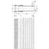 Труба PP-H с раструбом бесшумная белая RAUPIANO PLUS Дн 110х2,7 б/нап L=1,0м в/к Rehau 11202941222 (11202941200)