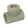Тройник PP-R комбинированный серый Дн 25х1/2" ВР RTP (РосТурПласт) 10987
