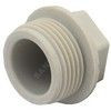 Заглушка (пробка) PP-R серая Дн 32х1" НР VALFEX 10163032Г