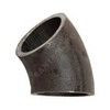 Отвод сталь бесшовный крутоизогнутый 45гр Дн 219х6,0 (Ду 200) под приварку размеры по ГОСТ 17375-2001