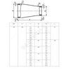 Переход сталь концентрический Дн 57х3,0-38х2,0 (Ду 50х32) бесшовный ГОСТ 17378-2001 — 24