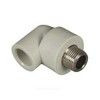 Угольник PP-R комбинированный серый Дн 25х3/4" НР RTP (РосТурПласт) 11052 — 4