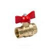 Кран шаровой латунь Эксперт Ду 25 Ру40 ВР полнопроходной бабочка Dist 113Б — 11