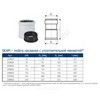 Муфта PP-MD насадная бесшумная светло-серая Skolan Safe SKAM Дн 160 (DN160) б/нап в/к Ostendorf 337810, миниатюра — 1