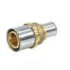 Муфта переходная для МП/PE-X труб латунь пресс Дн 40х32 RM103 Giacomini RM103Y065