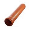 Труба PP-B с раструбом коричневая Дн 160х4,9 б/нап SN4 L=3,0м в/к RTP (РосТурПласт) 11220