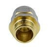Муфта МП латунь никель обжим Дн 20х1/2" НР ГОСТ 32415-2013 7001 Aquasfera 7001-03
