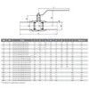 Кран шаровой сталь газ КШ.Ц.П.GAS Ду 15 Ру40 п/привар L=200мм LD КШ.Ц.П.GAS.015.040.Н/П.02