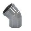 Отвод НПВХ серый Дн 50х87гр б/нап в/к ТУ 6-49-33-92 Агригазполимер — 1