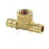 Тройник для PE-X труб радиальный латунь Дн 32х1"х32 ВР РОС, миниатюра — 1