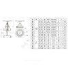 Задвижка чугун 30ч39р аналог МЗВ обрезиненный клин EPDM c гайкой Ду 100 Ру16 Тмакс=120C фл RMCX — 2