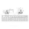 Кран шаровой латунь никель 1132 Standard Ду 20 Ру30 ВР рычаг белый с воздухоотводчиком Aquasfera 1132-02 . — 2